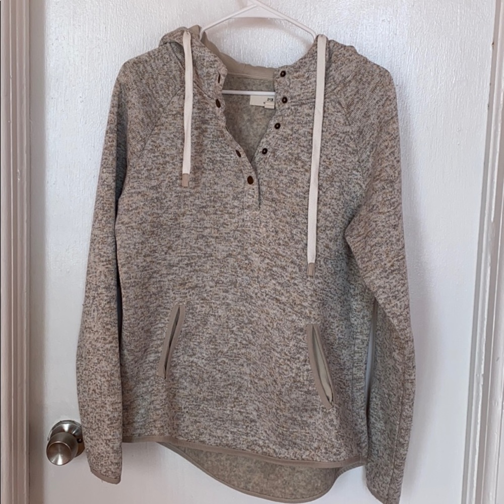 Thread & Supply Hooded Pullover size Large
